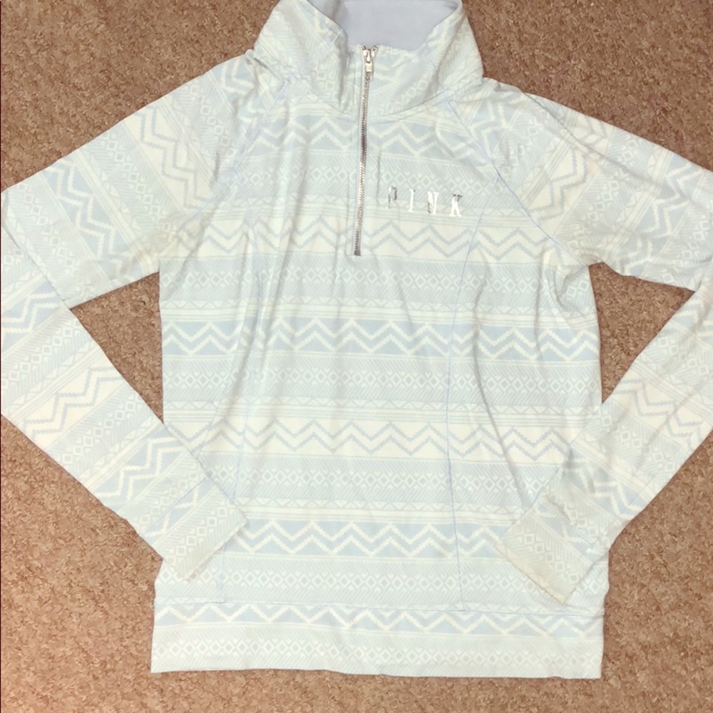 Victoria Secret PINK quarter zip sweatshirt